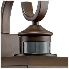 John Timberland Deaver 15 1/4" Bronze Motion Sensor Outdoor Wall Light