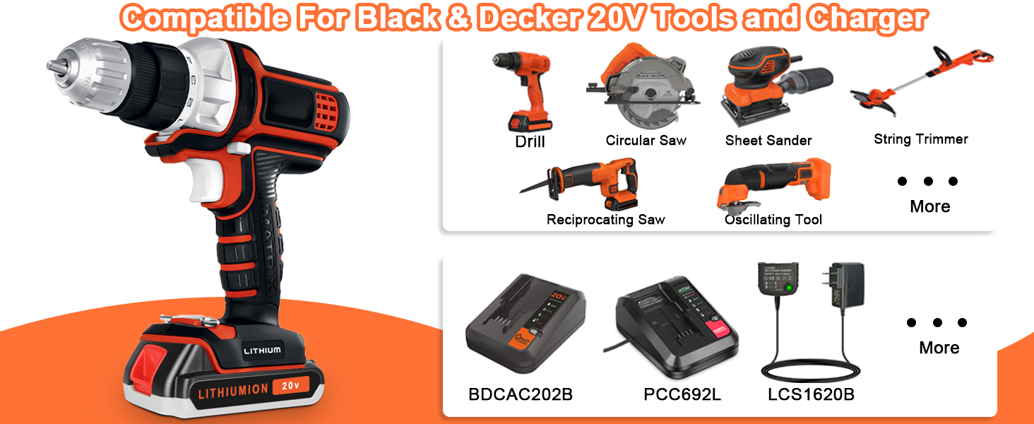 black and decker 20v lithium battery black&amp;decker 20 volt battery