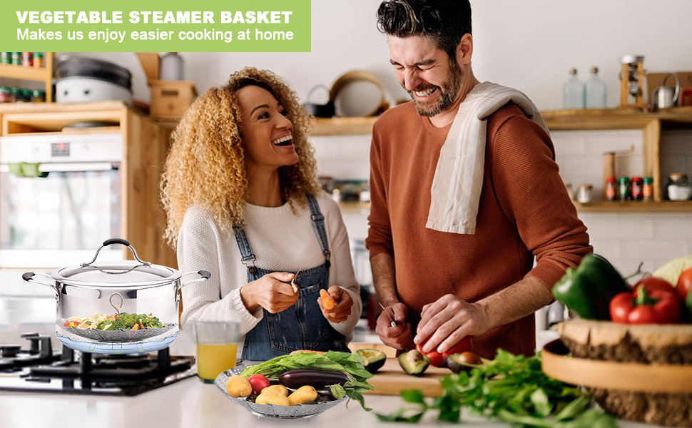 Stainless Steel Steamer Basket, Vegetable Steamer Steamer for Instant Pot
