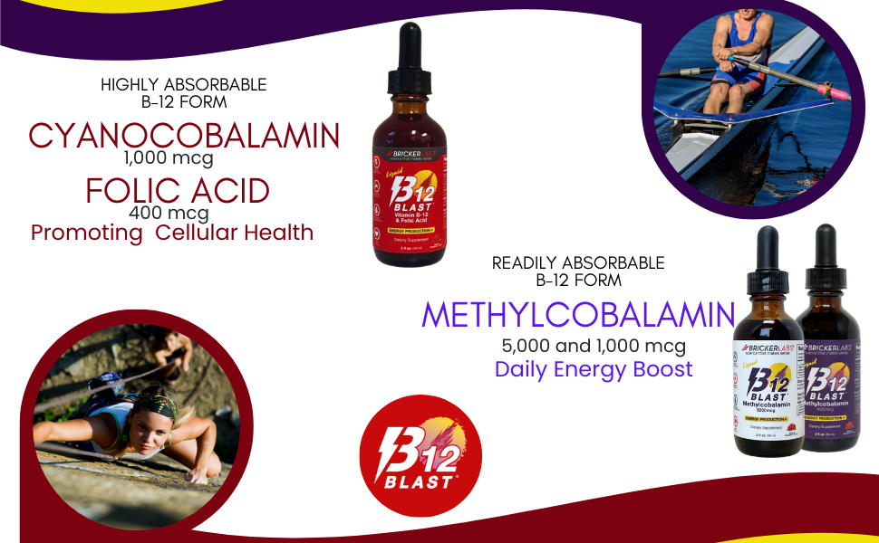 MOST POTENT VITAMIN B-12 FORM - RAISE ENERGY PRODUCTION - BOOST DAILY ENERGY LEVEL - BEAT FATIGUE
