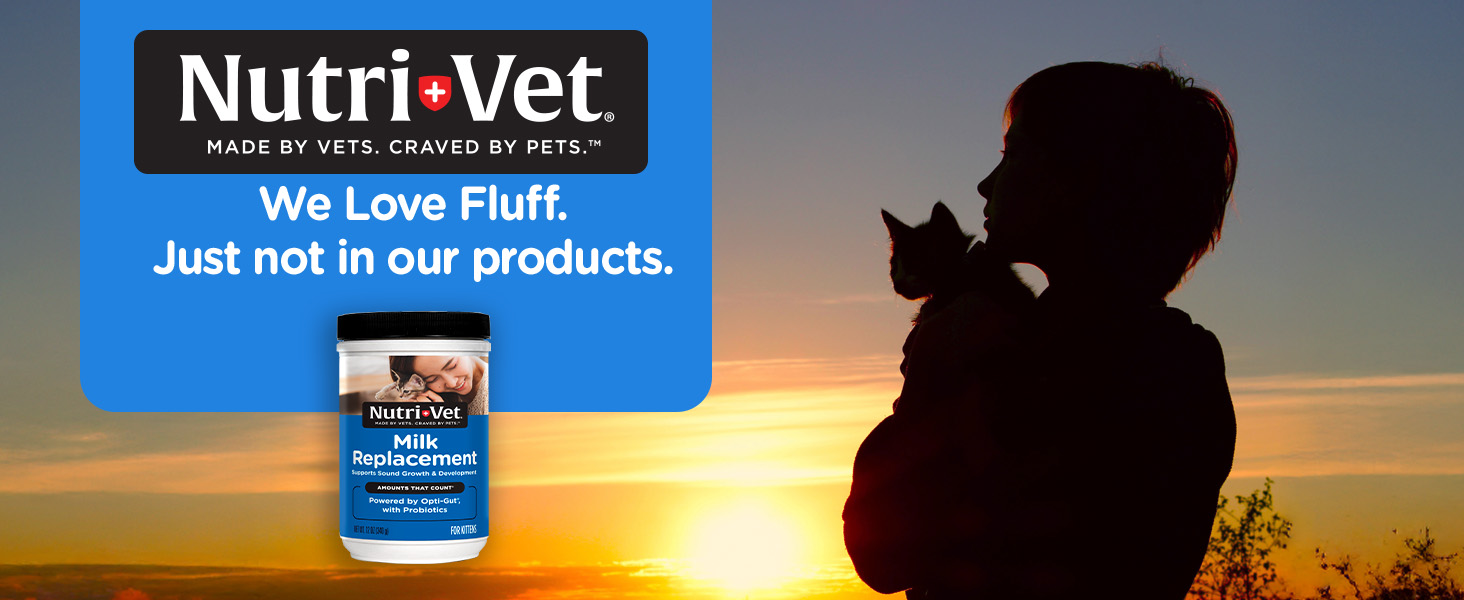 kitten milk replacer formula newborn kitten food nursing supplement bottle feeding weaning growth