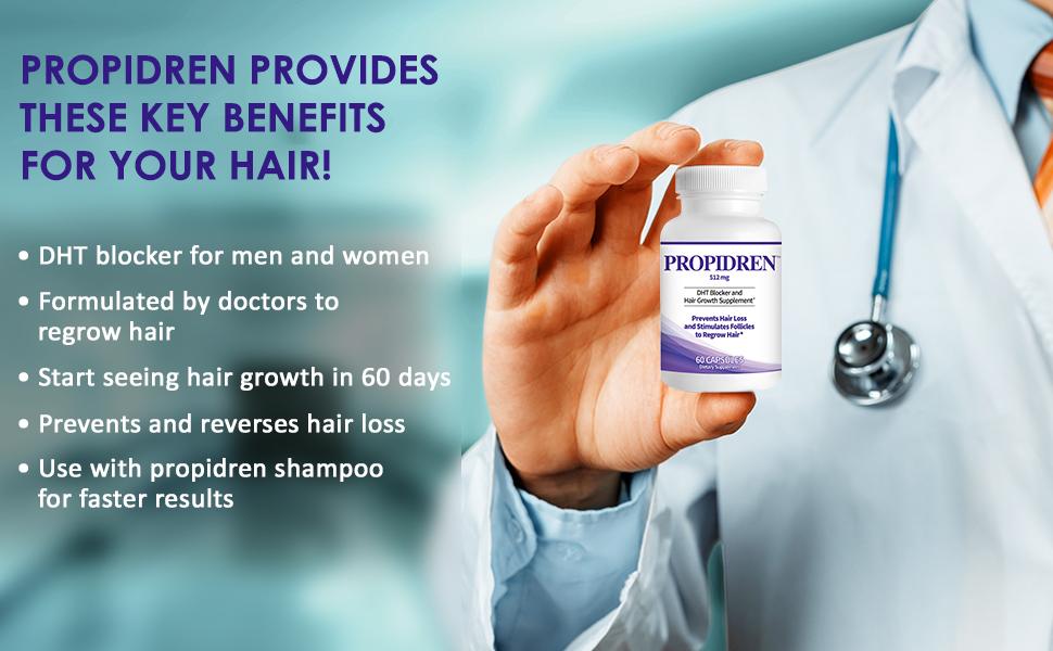 Hair loss growth regrowth dht blocker block thin thinning stimulate prevents stops men women stop