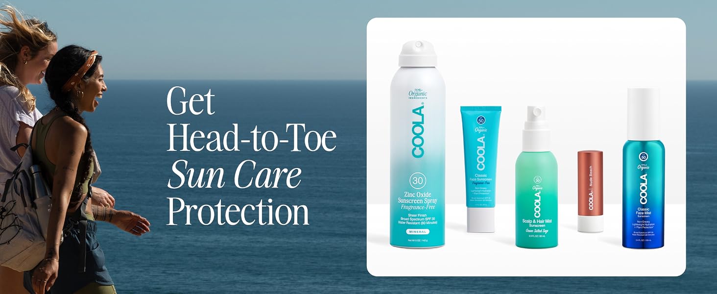 get head-to-toe sun care protection