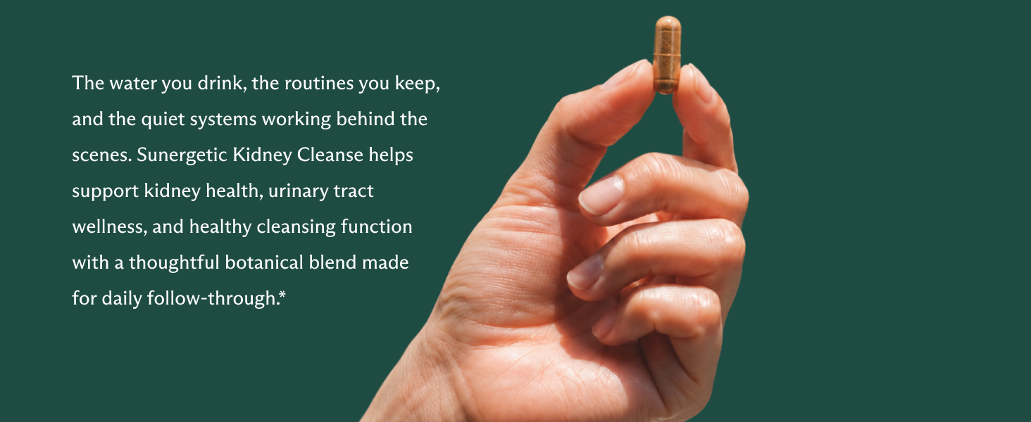 Sunergetic kidney health supplement