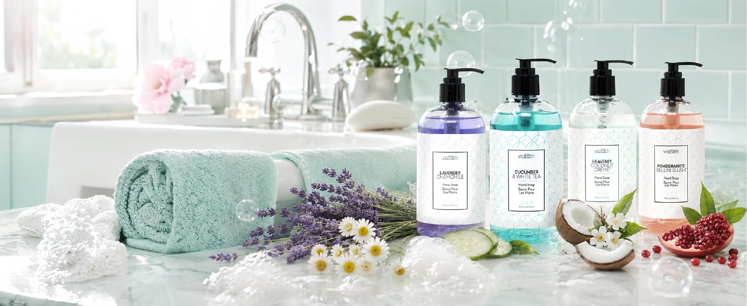 Cucumber &amp;amp; White Tea Hand Soap5