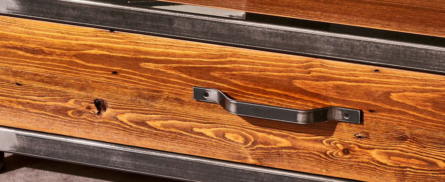 Close-up shots of a wooden surface or board showing detailed wood grain texture and what appears to be mounting hardware or accessories.