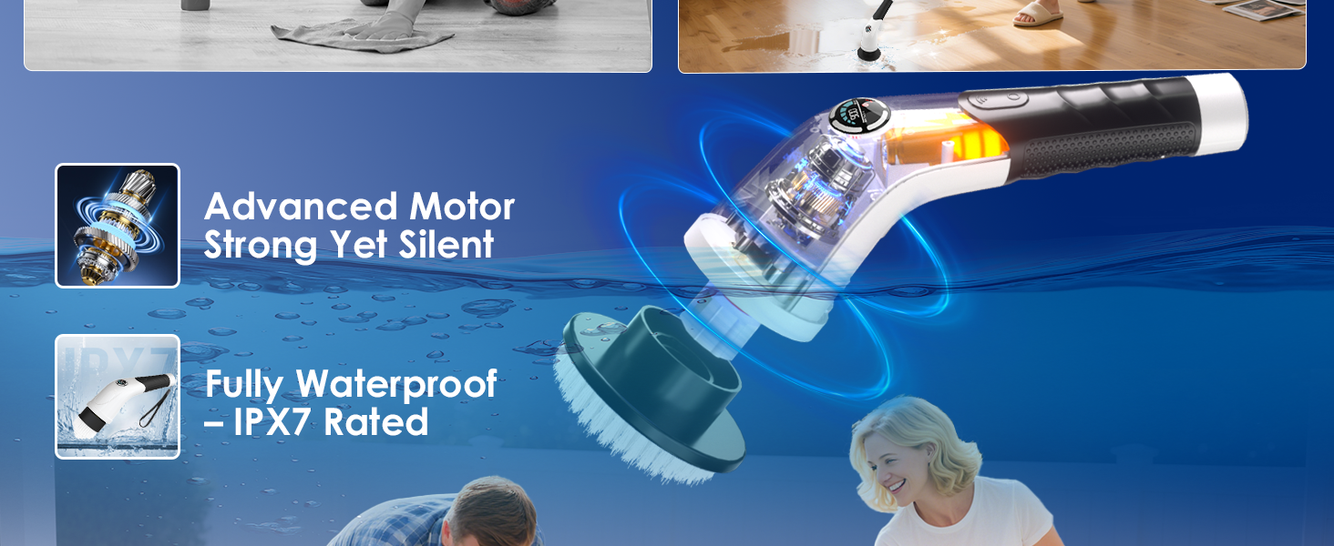 Electric Spin Scrubber