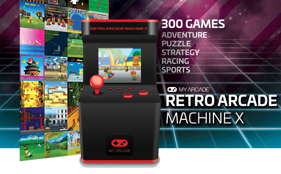 my arcade retro machine x mini micro