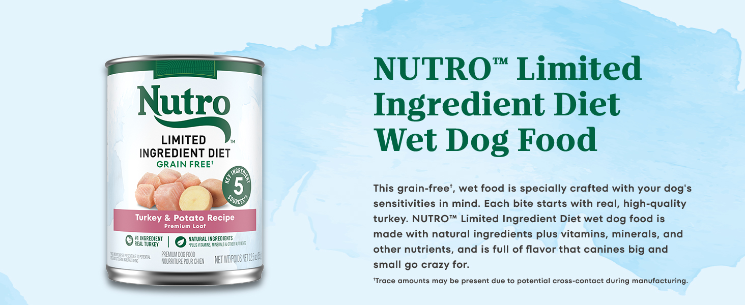 Nutro Limited Ingredient Diet Wet Dog Food