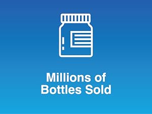 millions of bottles sold