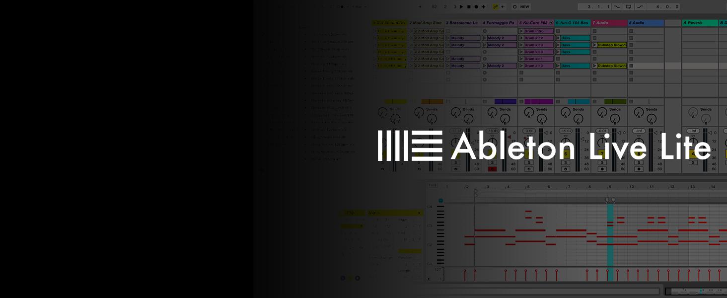 Ableton Live Lite production software included