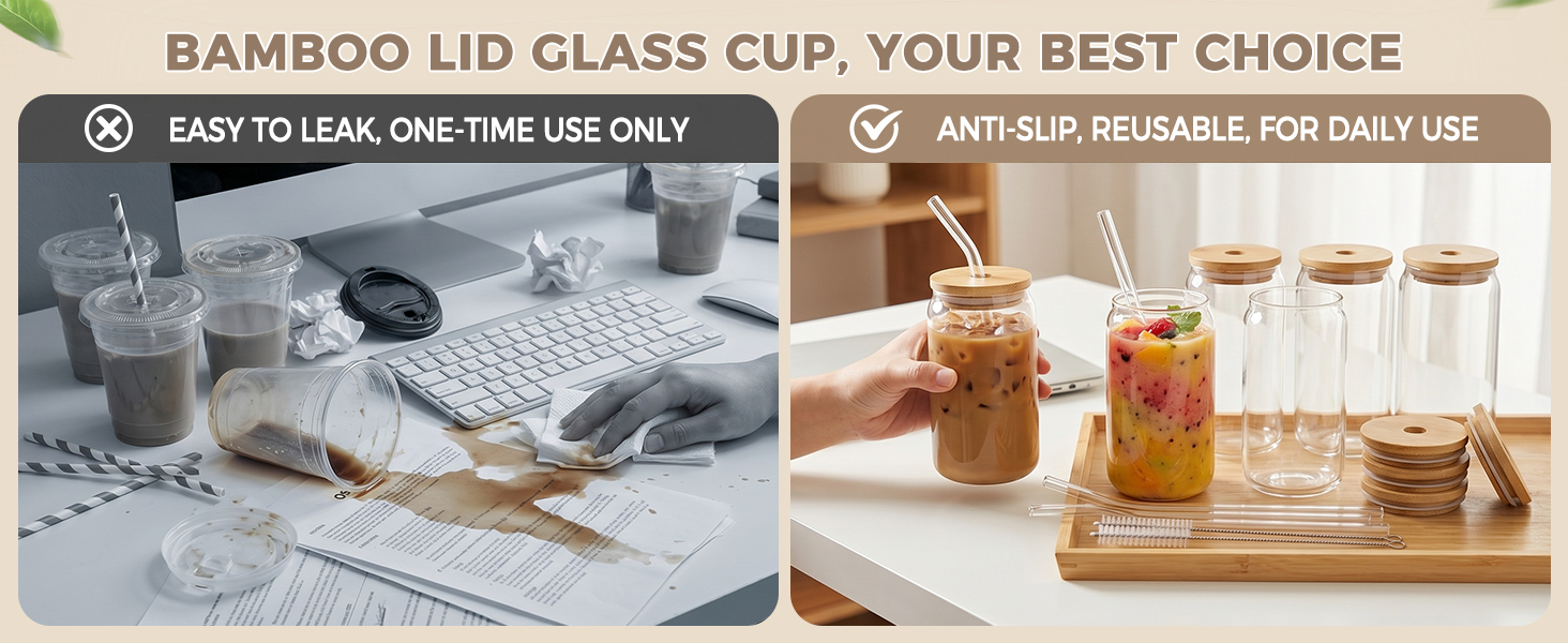 glass cups