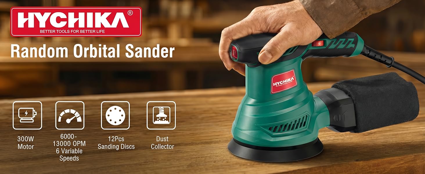 hychika random orbital sander