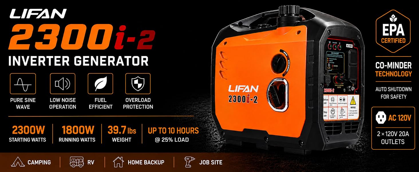 2300i-2 INVERTER GENERATOR