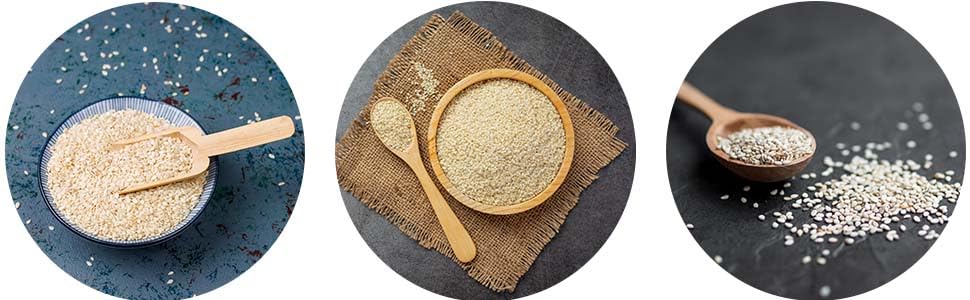Shirakiku Roasted White Sesame Seeds (Iri Goma) 8oz (Pack of 1)