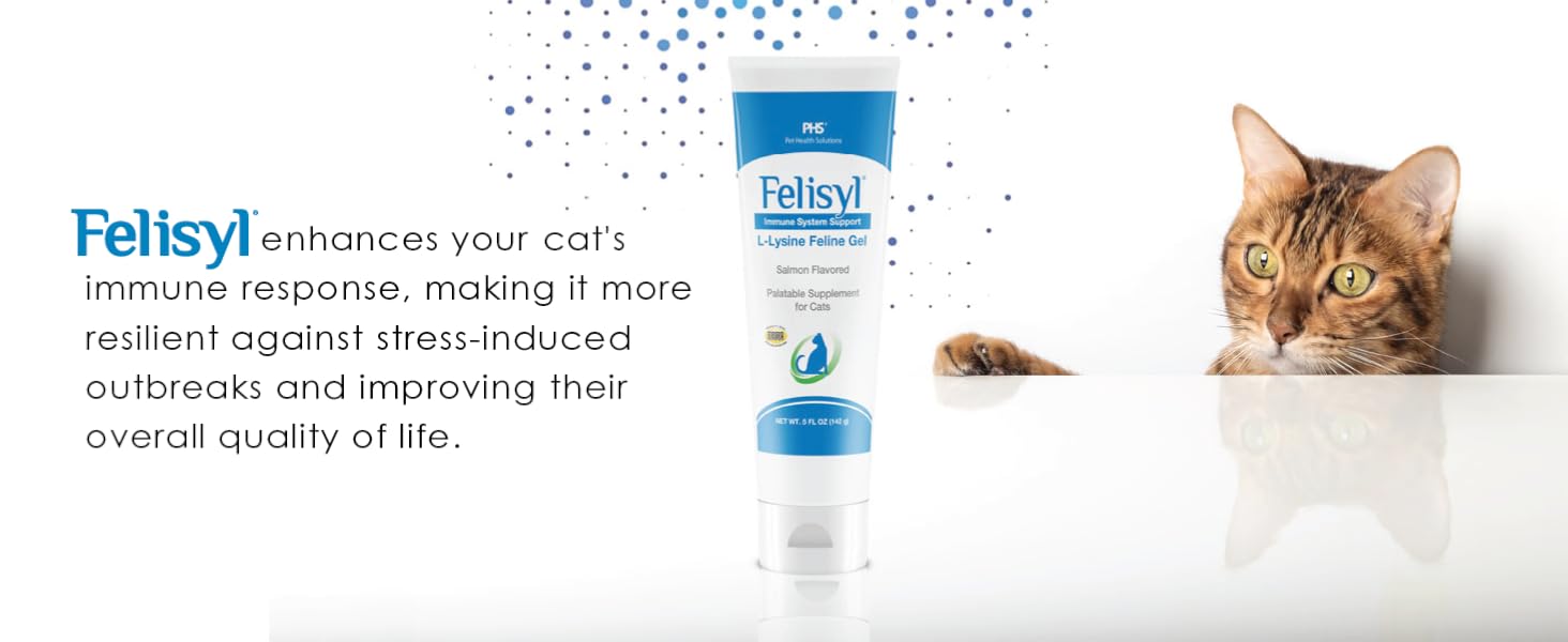 Immune support for cats; helps manage stress-related issues.