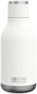 Urban Insulated and Double Walled Stainless Steel Bottle 16 Ounce by Asobu (Pastel Blue)