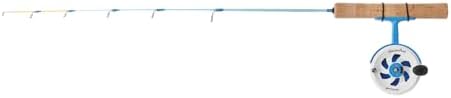 Shakespeare Glacier Drop Inline Ice Fishing Reel and Rod Combo
