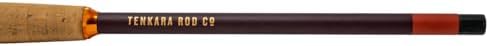 Sawtooth Tenkara Fly Fishing Rod – 12ft Ultralight Telescopic Rod Carbon Fiber (3.2oz) – Large Size for Trout, Bass, and Panfish – 4/5 Weight Equivalent – Compact & Packable for Backpacking