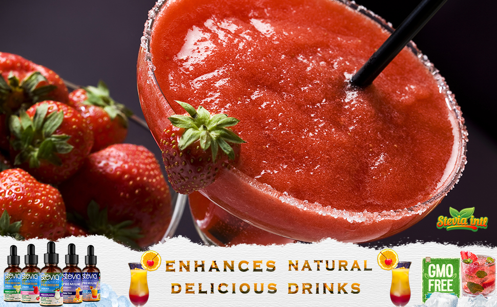 ENHANCES NATURAL DELICIOUS DRINKS