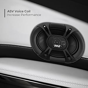 3-Way Universal Car Stereo Speakers - 400W 6” x 8” Triaxial Loud Pro Audio Car Speaker Universal OEM