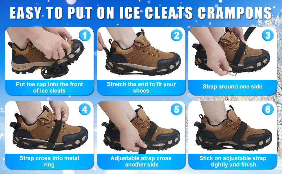 ice shoes grippers