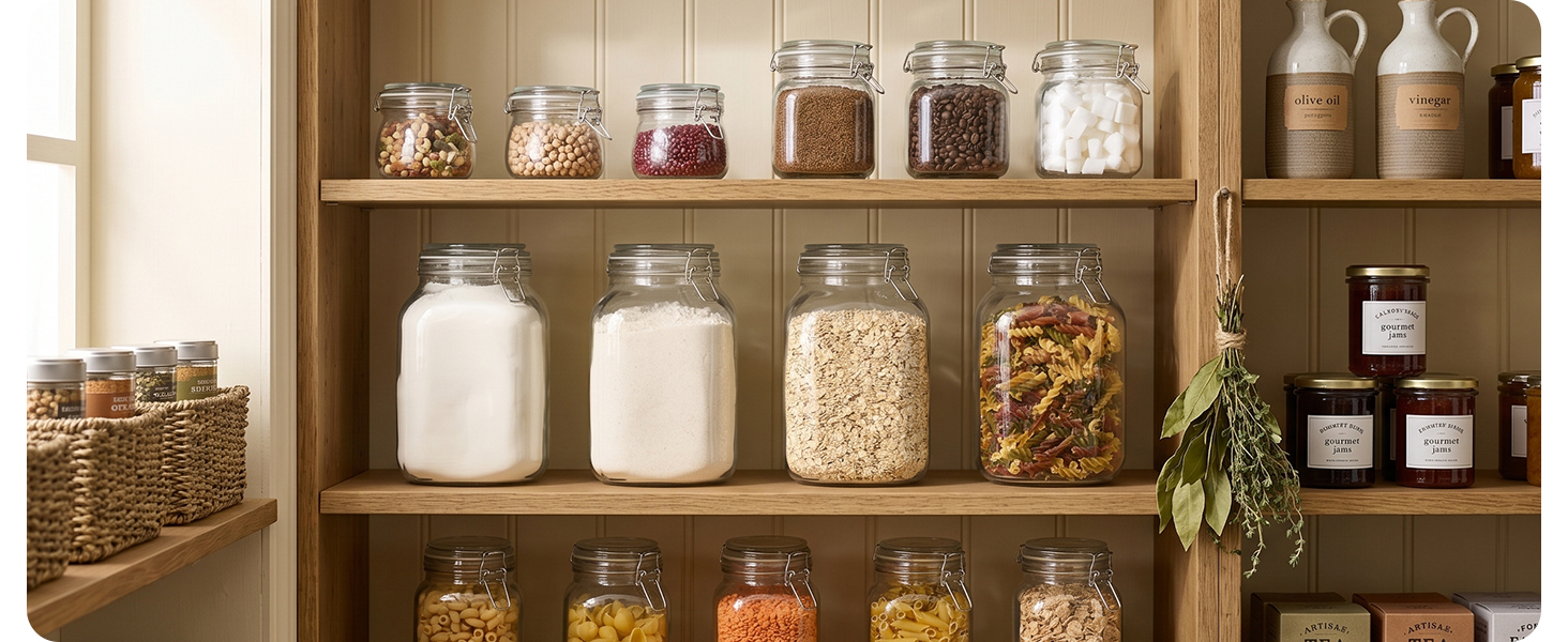 gallon glass jar with lid