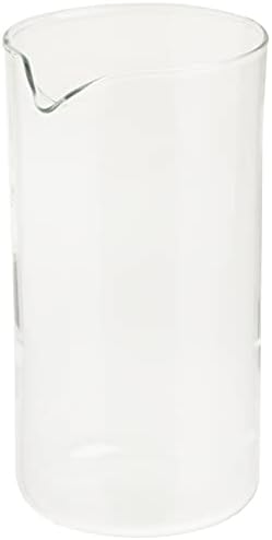 BonJour 8-Cup French Press 53315 Replacement Glass Carafe, Universal Design | Universal Fit for Most 8-Cup French Press Frames, Durable Glass, Easy Replacement Part