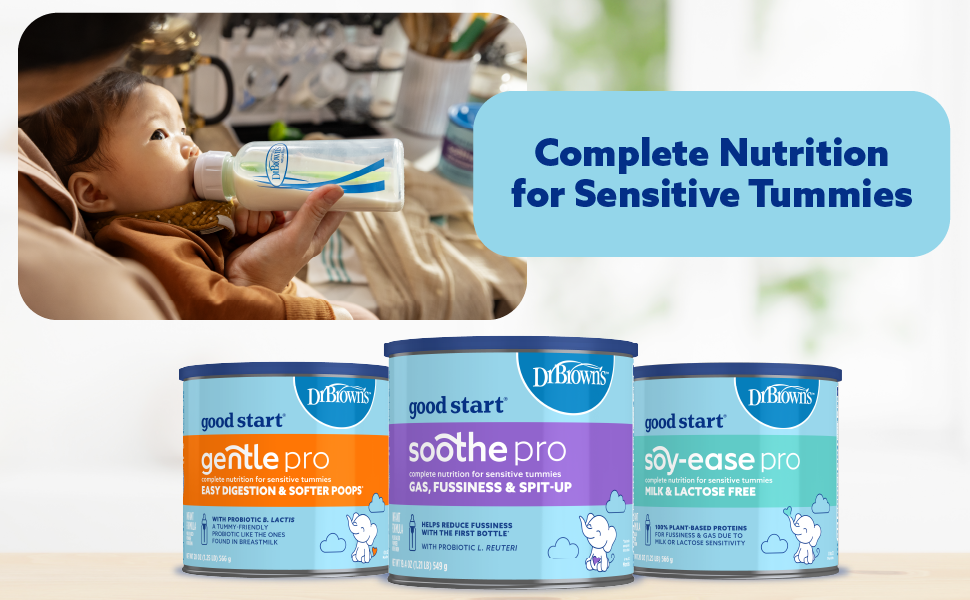 Complete Nutrition for Sensitive tummies
