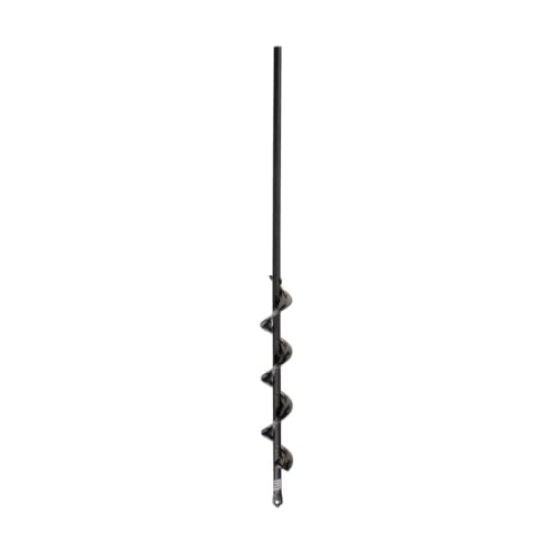 Yard Butler IREA-4 Roto Earth 18” Auger Drill Bit - Digging Tool for Effortless Bulb Planting - Multi-Use Drill - Heavy-Duty Garden Tool - Power-Coated Steel - Rust-Resistant | Powder-Coated Steel Digging Tool, Rust-Resistant, Digs Medium-Depth Holes for…