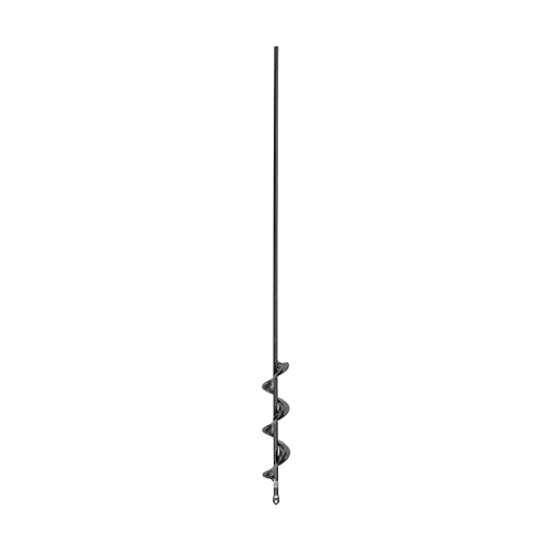 Yard Butler IREA-4 Roto Earth 18” Auger Drill Bit - Digging Tool for Effortless Bulb Planting - Multi-Use Drill - Heavy-Duty Garden Tool - Power-Coated Steel - Rust-Resistant | Powder-Coated Steel Digging Tool, Rust-Resistant, Digs Medium-Depth Holes for…