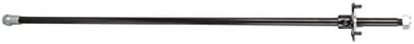 6702191 Trike Replacement Axle - RR 14.8 mm - Black - 2 Nuts 30.25"