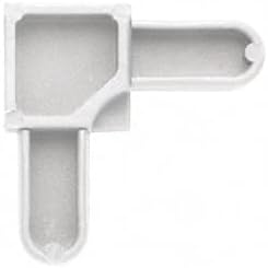 White Mobile Home Screen Frame Corners 20/PK