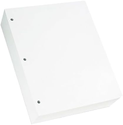 Staples 8.5" x 11" 3-Hole Punched Copy Paper, 20 lbs., 92 Brightness, 500/Ream