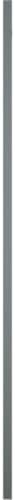 Mid America 00011455002 Standard Size Cathedral Top Center Mullion, Open Louver Vinyl Shutter, w/Installation Shutter-Lok's & Matching Screws (Per Pair), 002, 14 1/2"W x 55"H, Black