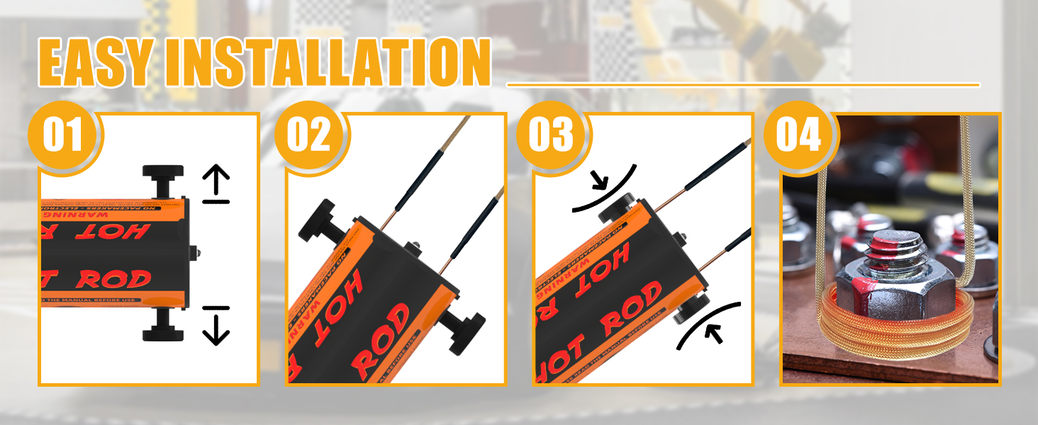 induction heater flow of use