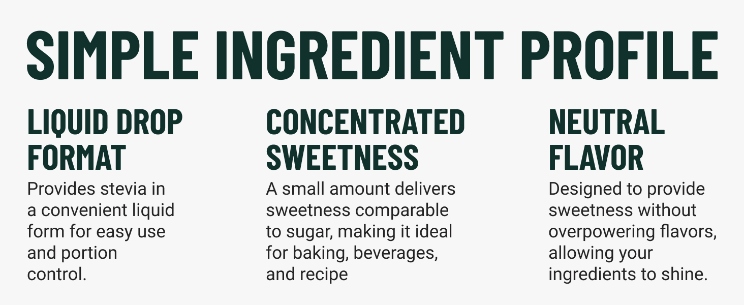 Simple ingredient