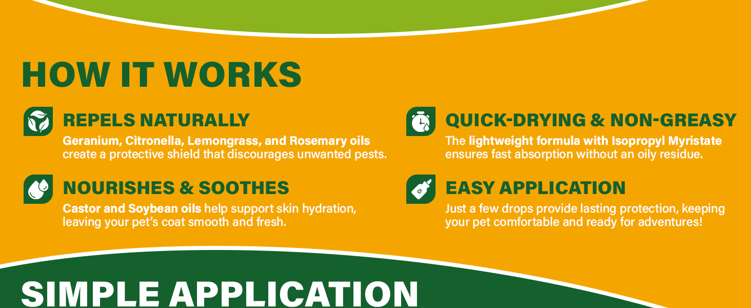 flea tick prevention drops control natural dogs cats repellent