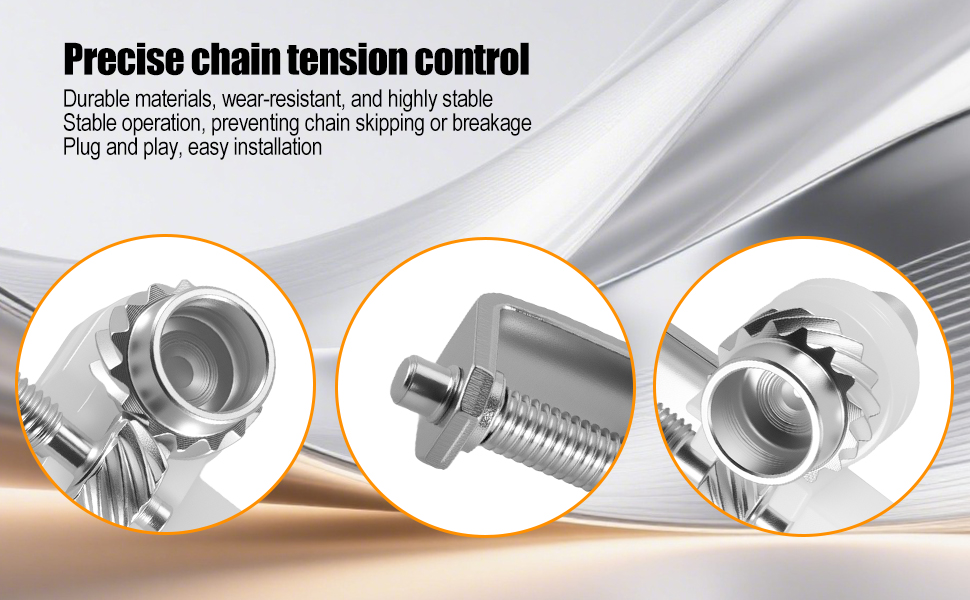 2 Pcs Chain Tensioner Adjuster Screw