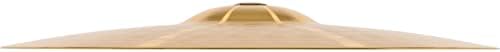 Meinl 14” Marching Cymbal Pair with Straps - Brass Alloy Traditional Finish - Made In Germany, 2-YEAR WARRANTY (MA-BR-14M)