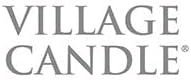 Village Candle Spiced Vanilla Apple, Large Glass Apothecary Jar Scented Candle, 21.25 oz, Ivory