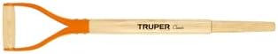 Truper Replacement Handle for Classic Shovel with Y Grip, 28-Inch Wood Handle, Anti-Rotation Fixing System (Model MG-PY / 15900)