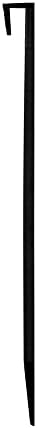 EasyFlex 10 in. Landscape Anchoring Stake Pack - 10 Ct., Black