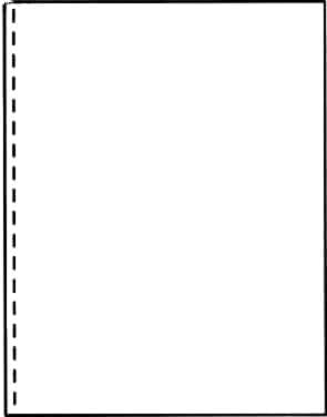 KDM 5214, Pre Punched Paper 8-1/2" X 11" Gbc Style 24#, 2500 per Carton