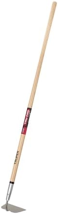 Truper Tru Pro Forged Garden Hoe, 60-Inch Premium White Ash Handle, 6-Inch Heavy-Duty Forged Steel Head, Industrial-Grade Cultivating and Weeding Tool (Model 30018 / ATJ-X)