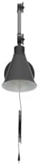 CADUKE Swing Arm Wall Lamp for Bedroom, Set of 2 Plug in Wall Light Fixture with Dimmable Switch