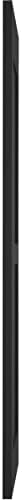15"W x 72"H Americraft Two Equal Flat Panel Exterior Real Wood Shutters (Per Pair), Black