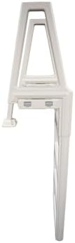Confer Plastics 635-52X Sturdy Above Ground in-Pool Swimming Pool Ladder for Decks Adjustable from 46"-56"