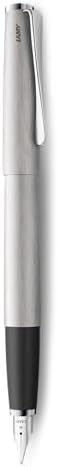 LAMY Studio Fountain Pen Stainless Steel Medium Nib (L65M)