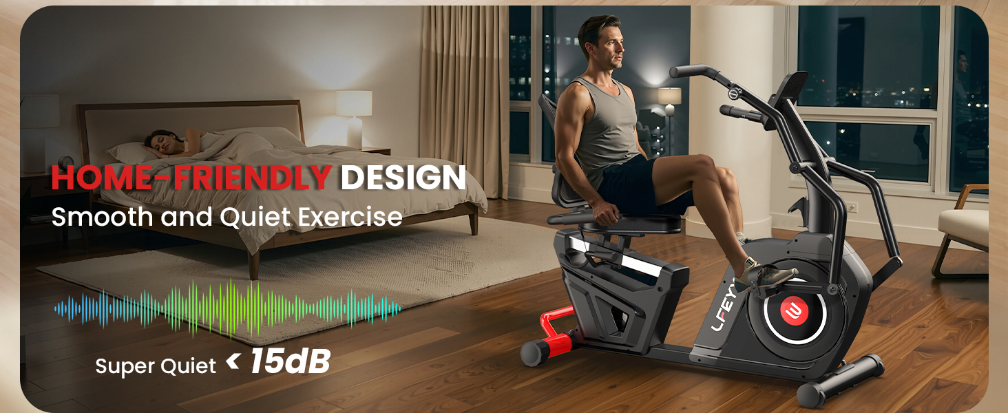 Ultra-quiet, with noise levels below 15 decibels